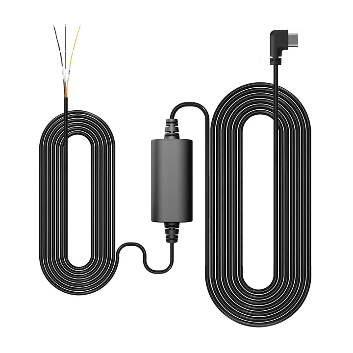 Dashcam Hardwire-Kit USB-C 2,74 m Kabel mit Unterspannungsschutz