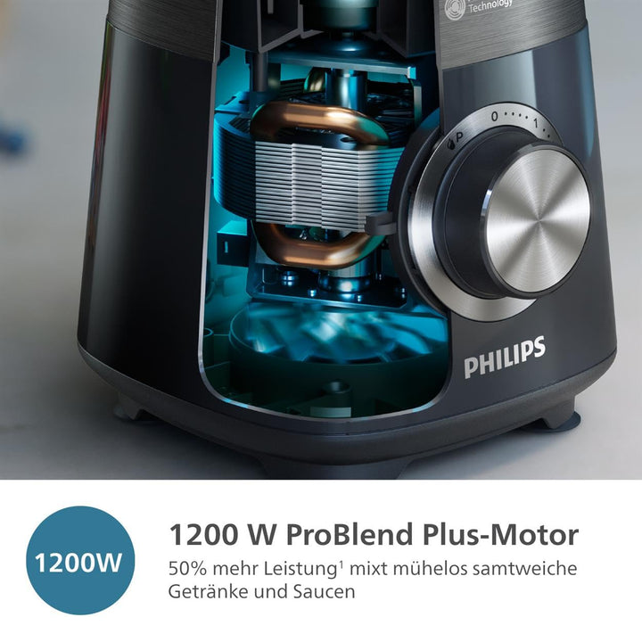 Standmixer 1200W mit ProBlend-Technologie 2L Behälter Schwarz - Bild 3