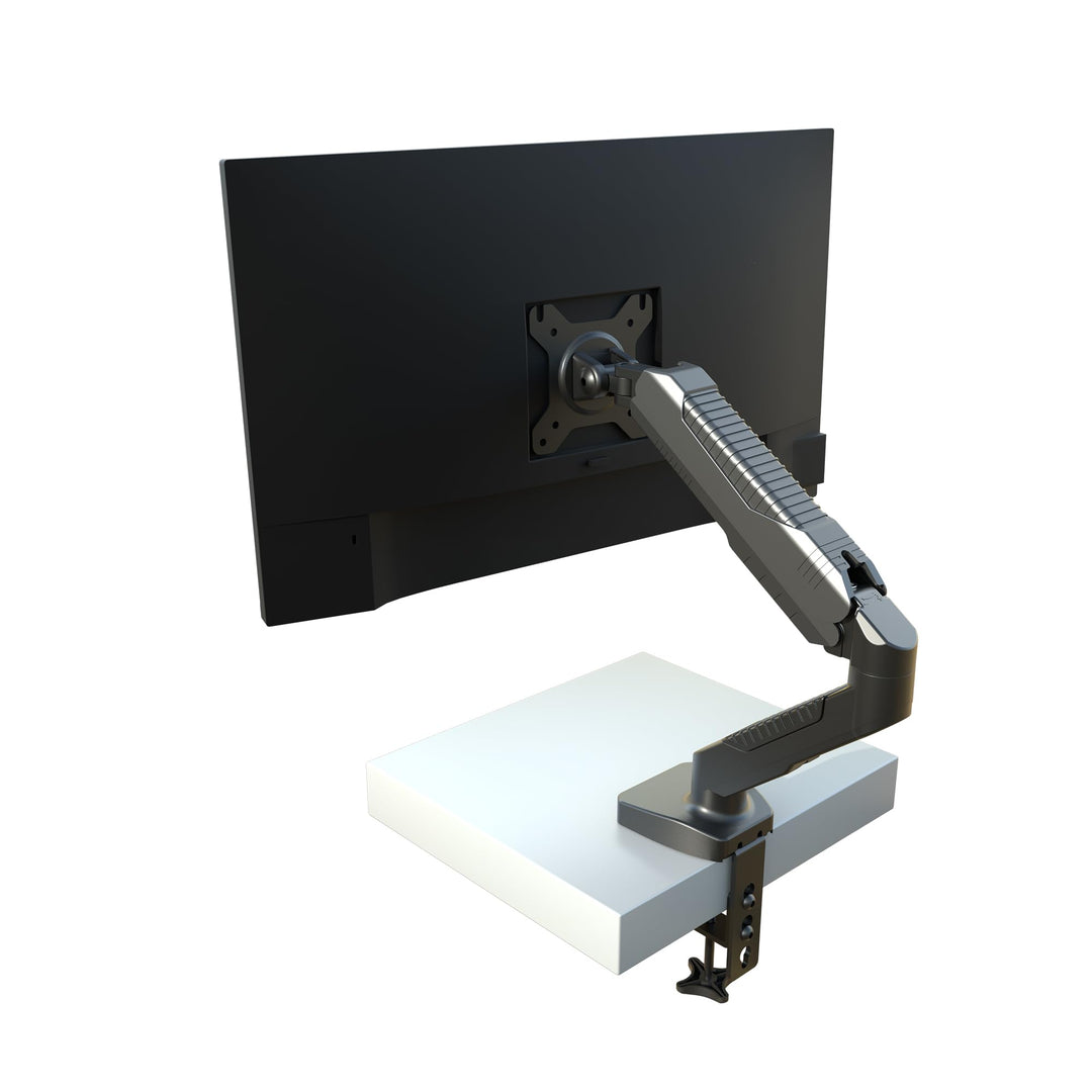 Monitor Arm Tischhalterung 15–34 Zoll VESA 75/100 schwarz schwenkbar - Bild 5