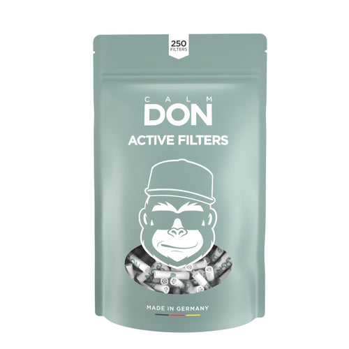 Aktivkohlefilter Slim ø5,9mm Kokosaktivkohle Keramik-Caps 250 Stück