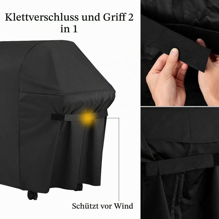 Grillabdeckung Wetterfest Nylon 152x76x127 cm für Gasgrills - Bild 3