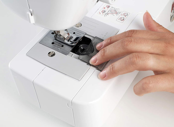 Nähmaschine elektrisch 17 Nähstiche Freiarm mit Tisch und Tasche - Bild 9