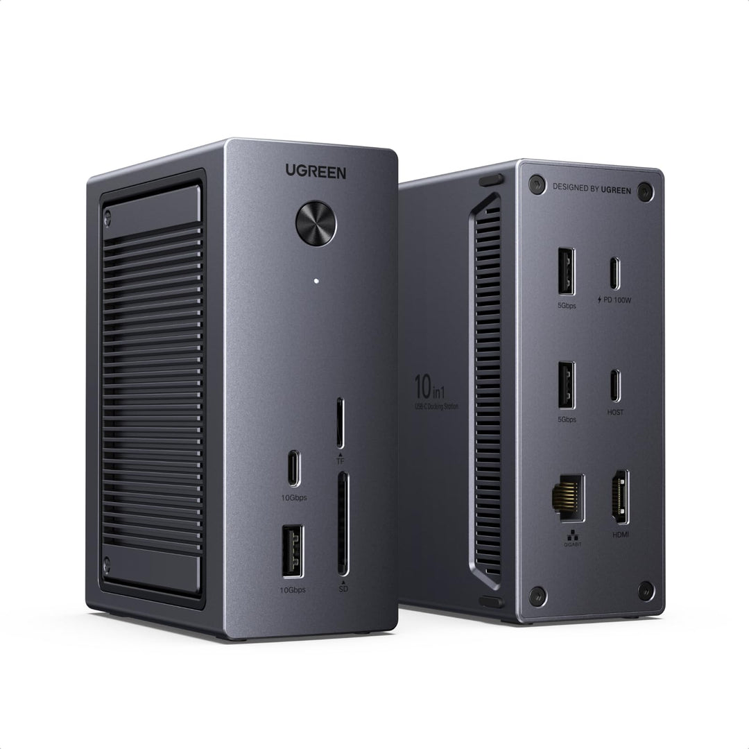 Docking Station 10-in-1 USB-C mit M.2 NVMe, 4K HDMI, 100W PD