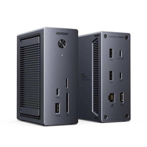 Docking Station 10-in-1 USB-C mit M.2 NVMe, 4K HDMI, 100W PD