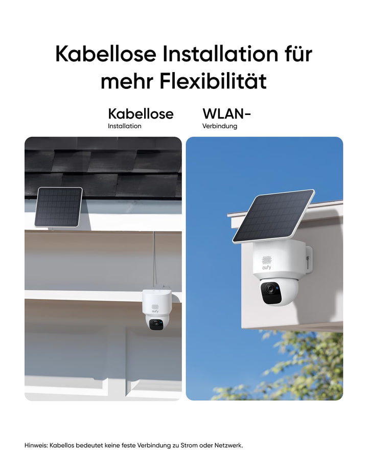 Überwachungskamera Aussen 2K 360° Solar 4er-Set mit KI-Tracking - Bild 6