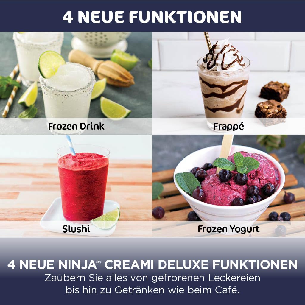 Eismaschine 10 Funktionen 2x710ml Behälter für Eis &amp; Frozen Drinks - Bild 6