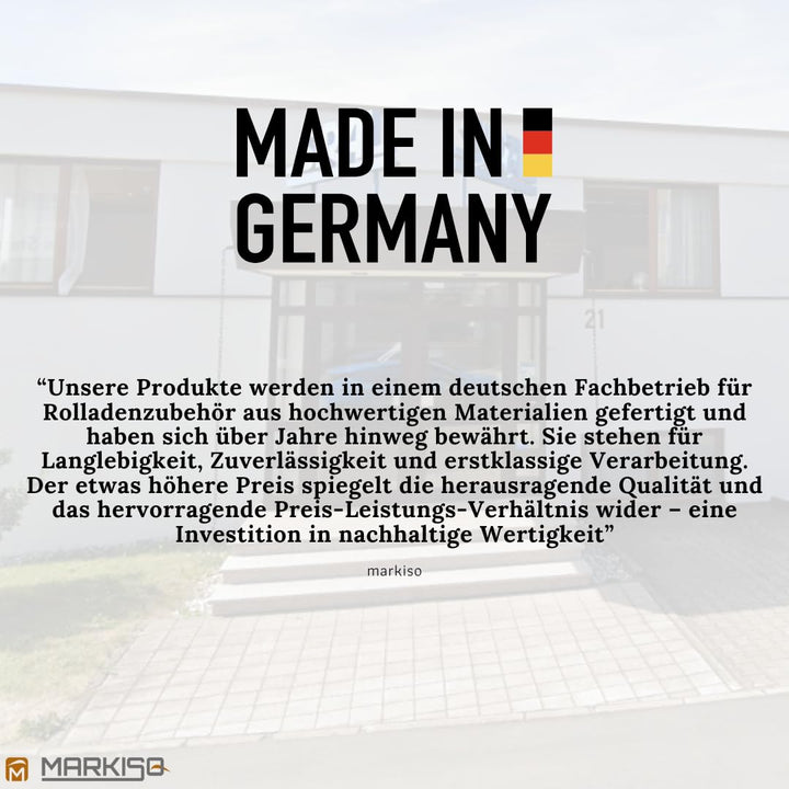 Rolladen Gurtführung Stahlrolle mit Bürstendichtung 23mm 5er-Set - Bild 7
