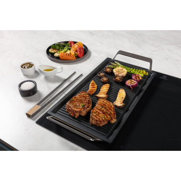 Plancha Grillplatte für Induktionskochfeld Schwarz E9HL33 - Bild 4