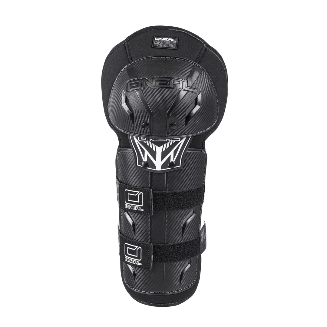 Knieprotektor MTB Downhill Kunststoff Carbon-Optik EN 1621-1 - Bild 3