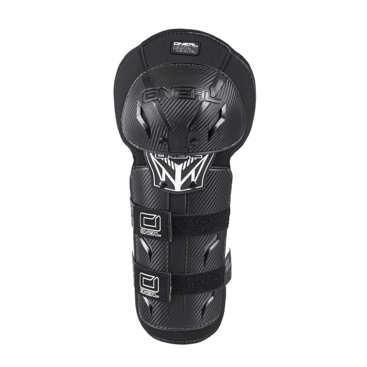 Knieprotektor MTB Downhill Kunststoff Carbon-Optik EN 1621-1 - Bild 3