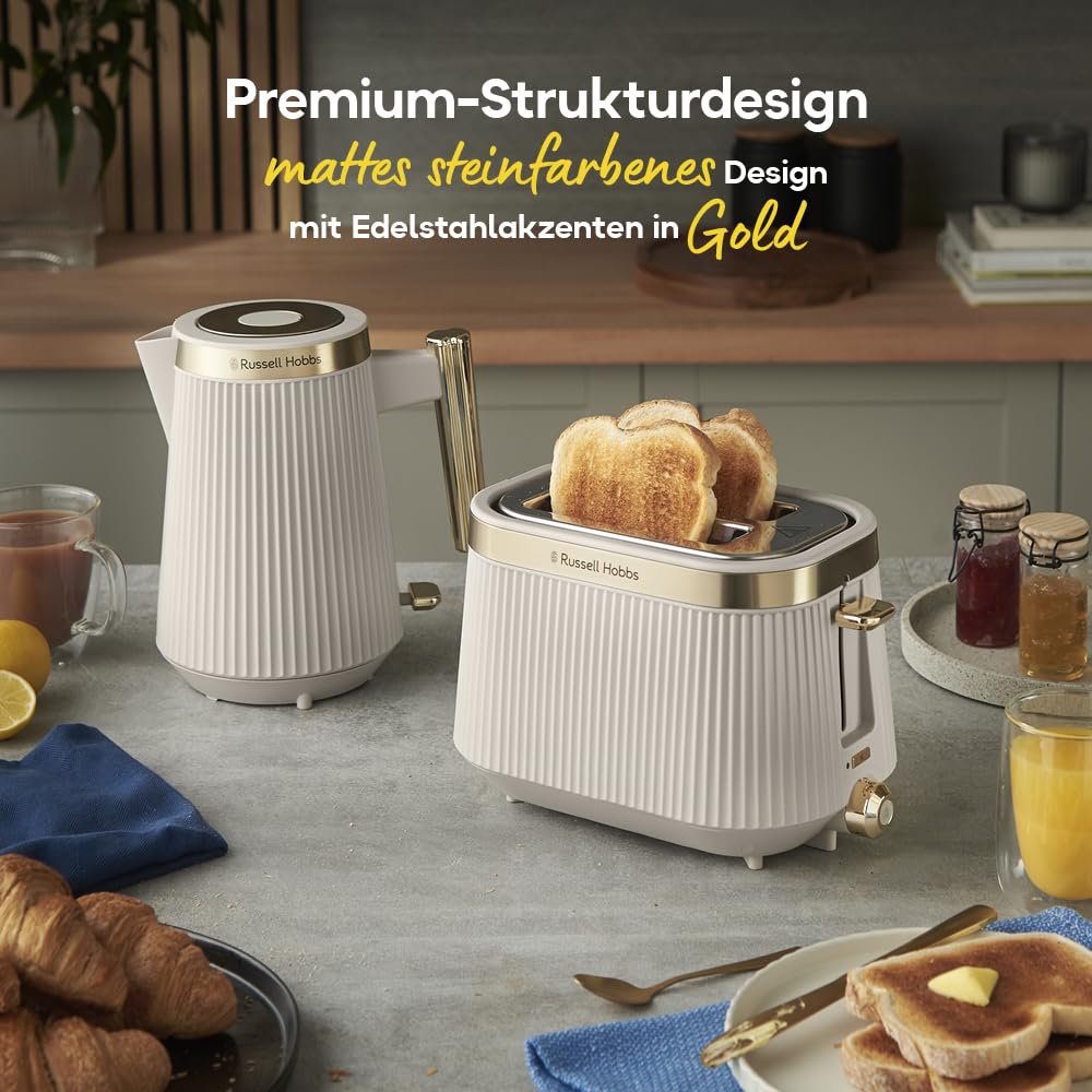 Toaster 2-Scheiben Steingrau mit Lift &amp; Look Funktion und Brötchenaufsatz - Bild 10