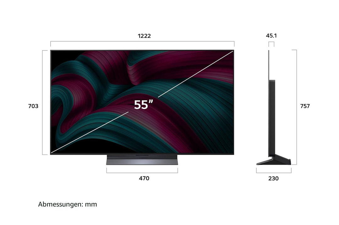 OLED TV 55 Zoll 4K 144Hz mit AI-Prozessor und Dolby Atmos - Bild 5