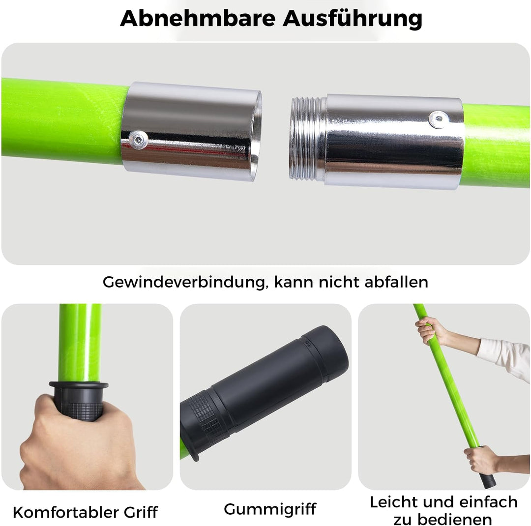 Astsäge Teleskopstange bis 8 m mit Schere und Tragetasche - Bild 3