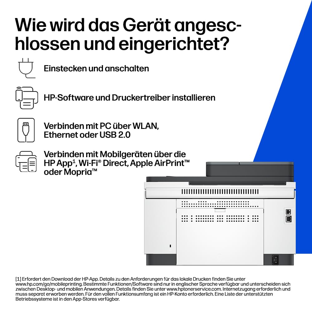 Multifunktions-Laserdrucker SW Duplex WLAN LAN 29 S./min - Bild 6