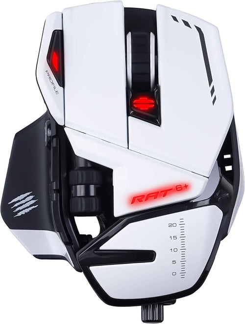 Gaming-Maus kabelgebunden ergonomisch 12.000 DPI RGB 11 Tasten
