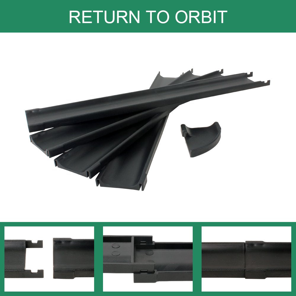 Golf Putting Matte Indoor 9ft zweifarbig mit automatischer Ballrückgabe - Bild 7