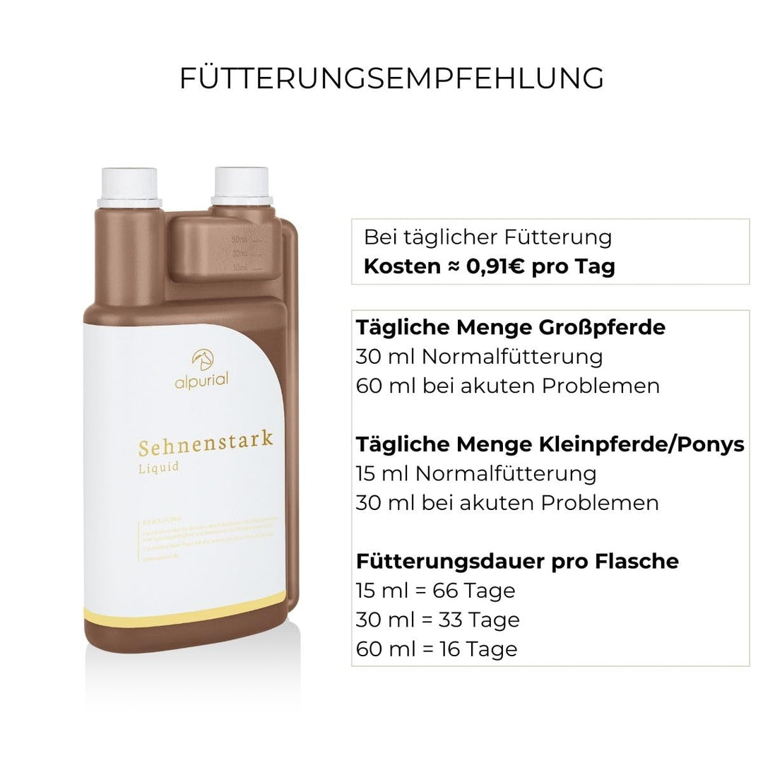 Ergänzungsfuttermittel Pferd Sehnen &amp; Bänder mit MSM, Hyaluron &amp; Kollagen - Bild 5