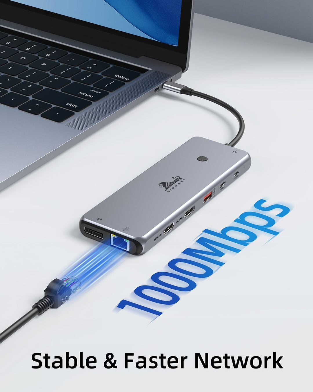 Dockingstation 13-in-1 Triple Monitor USB-C mit 8K DisplayPort - Bild 7