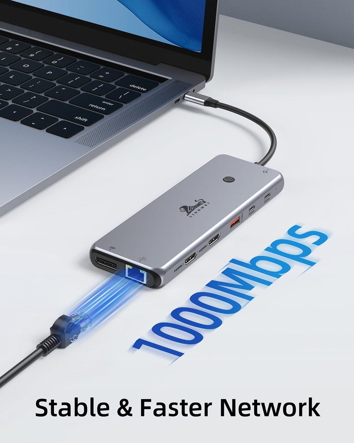 Dockingstation 13-in-1 Triple Monitor USB-C mit 8K DisplayPort - Bild 7