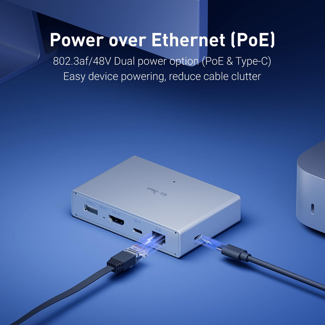 Remote KVM over IP PoE 4K 32GB eMMC Tailscale fuer Server - Bild 4