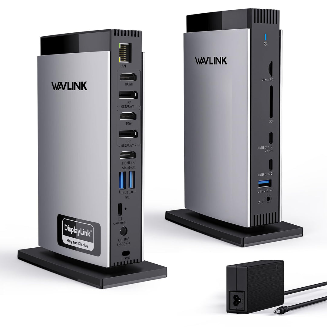 Docking Station 15-in-1 Triple Display 4K@60Hz USB-C für Laptop