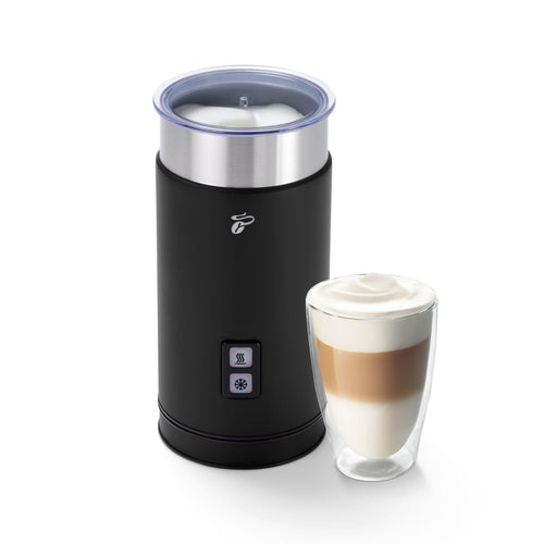 Milchaufschäumer elektrisch 130ml Edelstahl für Latte und Cappuccino