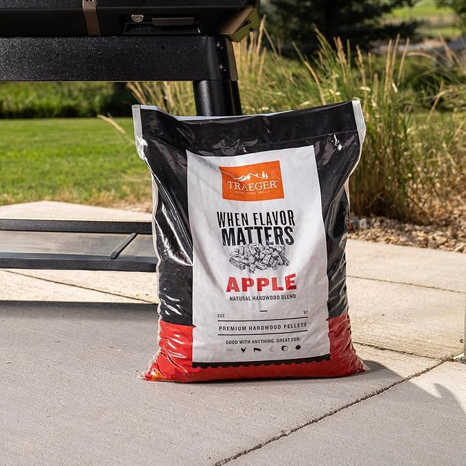 Holzpellets Apfel 100% Hartholz für Pelletgrill &amp; Smoker, 9 kg - Bild 2