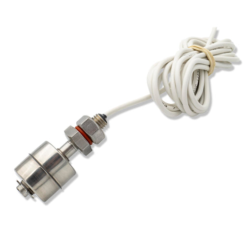 Mini-Schwimmerschalter Edelstahl V2A Öffner/Schließer 2,5 m Kabel