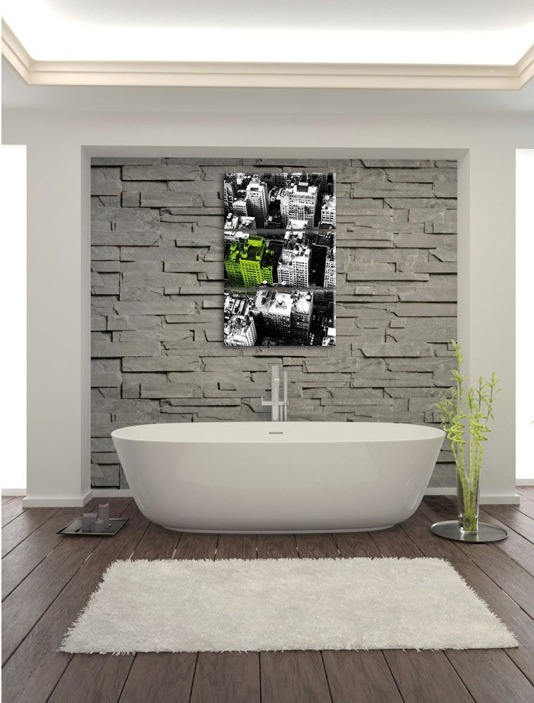Leinwandbild New York City 3-teilig Schwarz-Weiss 120x80cm - Bild 7