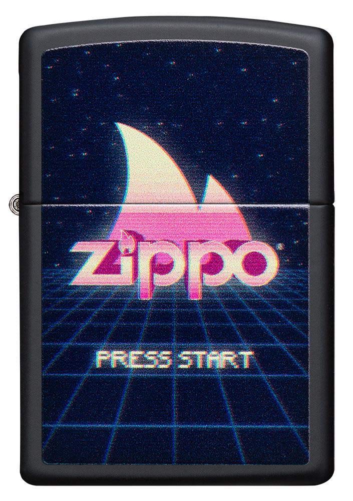 Sturmfeuerzeug Zippo Gaming Design Black Matte nachfüllbar - Bild 2