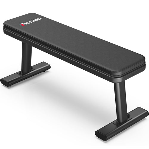 Flachbank Stahl 660 kg Belastbarkeit für Heimtraining