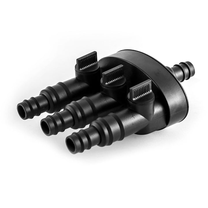 Springbrunnenpumpe Set 3 Ausgänge LED Beleuchtung 12V 1300 L/h - Bild 5