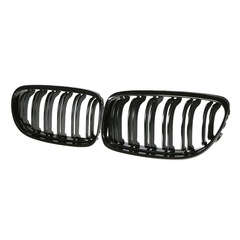 Kühlergrill BMW E90 E91 LCI Doppellamellen ABS glänzend schwarz