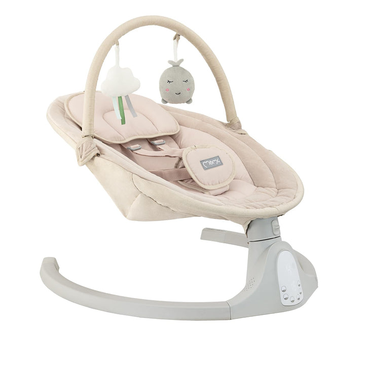 Babywippe elektrisch mit Bluetooth &amp; Fernbedienung bis 9 kg