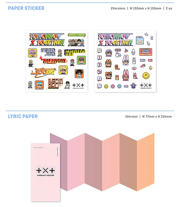 K-Pop Album TXT Minisode1 Blue Hour AR Version CD mit Photobook - Bild 5