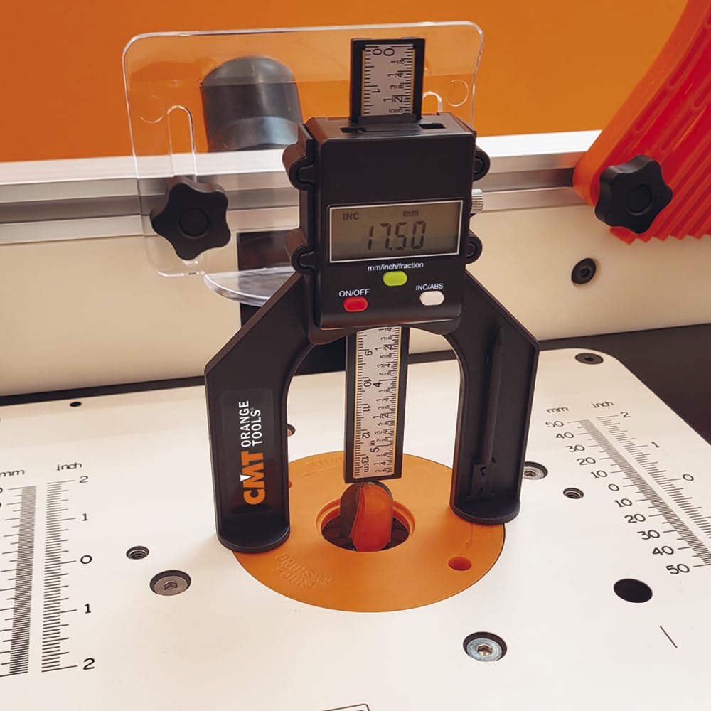 Digitaler Höhenmesser 0–80 mm mit Tiefenmessung für Holzbearbeitung - Bild 5