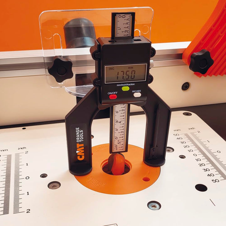 Digitaler Höhenmesser 0–80 mm mit Tiefenmessung für Holzbearbeitung - Bild 5