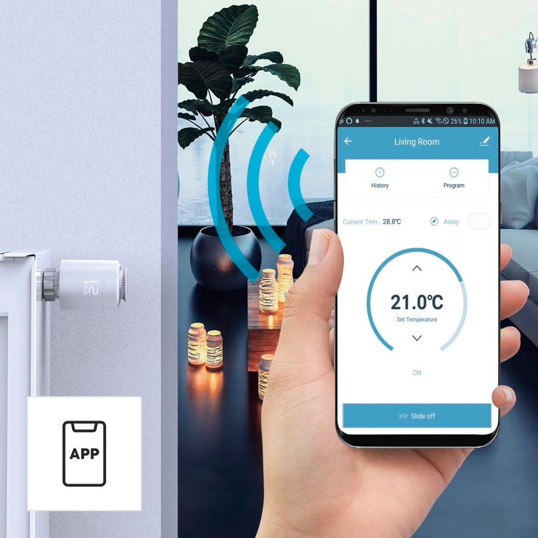 Heizkörperthermostat Smart Home Starter-Set 2x mit Hub WLAN - Bild 4