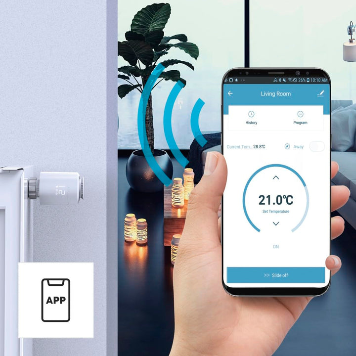 Heizkörperthermostat Smart Home Starter-Set 2x mit Hub WLAN - Bild 4