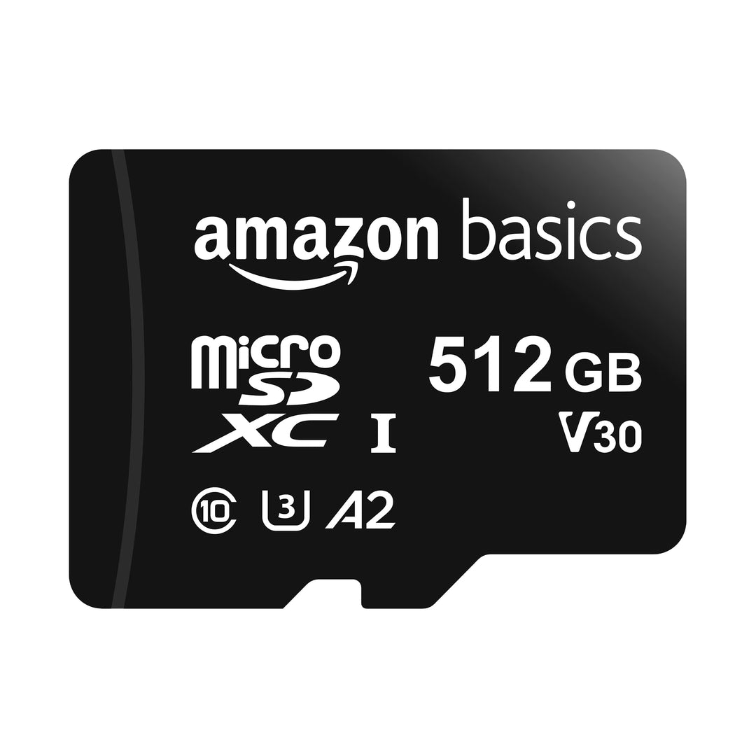 microSDXC-Speicherkarte 512 GB A2 U3 mit SD-Adapter 100 MB/s