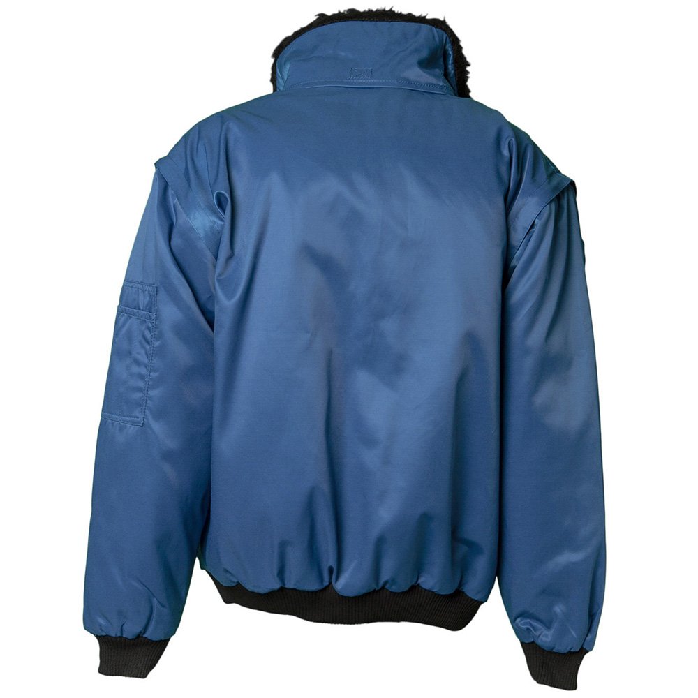 Arbeitsjacke 3-in-1 Kälteschutz kornblau mit Webpelzfutter Gr. S - Bild 2