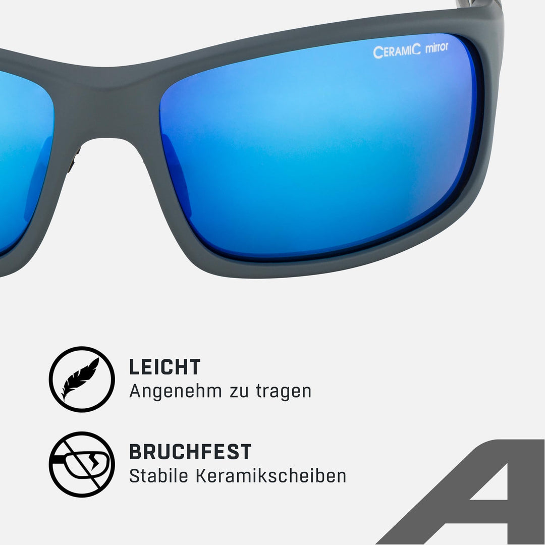 Sportbrille Vollrahmen Cat.3 UV-Schutz schmale Gesichtsform - Bild 3
