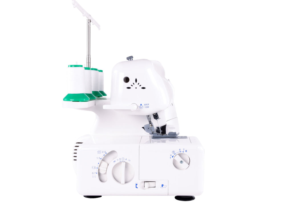 Overlock-Nähmaschine 2/3/4-Faden mit Differentialtransport und LED - Bild 6