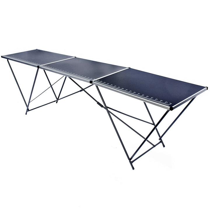 Klapptisch 300x60 cm Aluminium klappbar Camping Markt Tapezieren - Bild 2