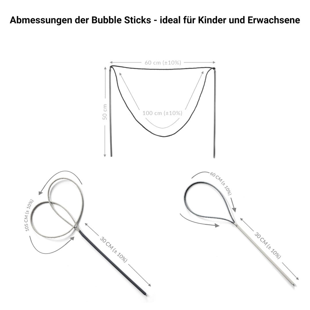 Riesenseifenblasen Set 6-teilig 10 Liter Konzentrat für Kinder und Events - Bild 8