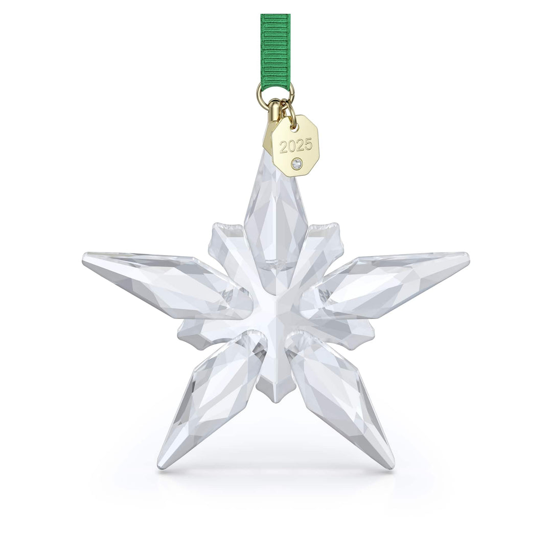 Weihnachtsstern Kristall-Ornament 2025 mit 170 Facetten Baumschmuck