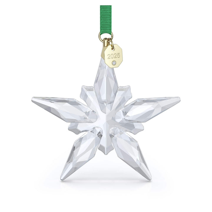 Weihnachtsstern Kristall-Ornament 2025 mit 170 Facetten Baumschmuck