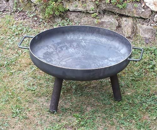 Feuerschale Stahl Ø 55 cm mit abschraubbaren Beinen für Garten - Bild 9