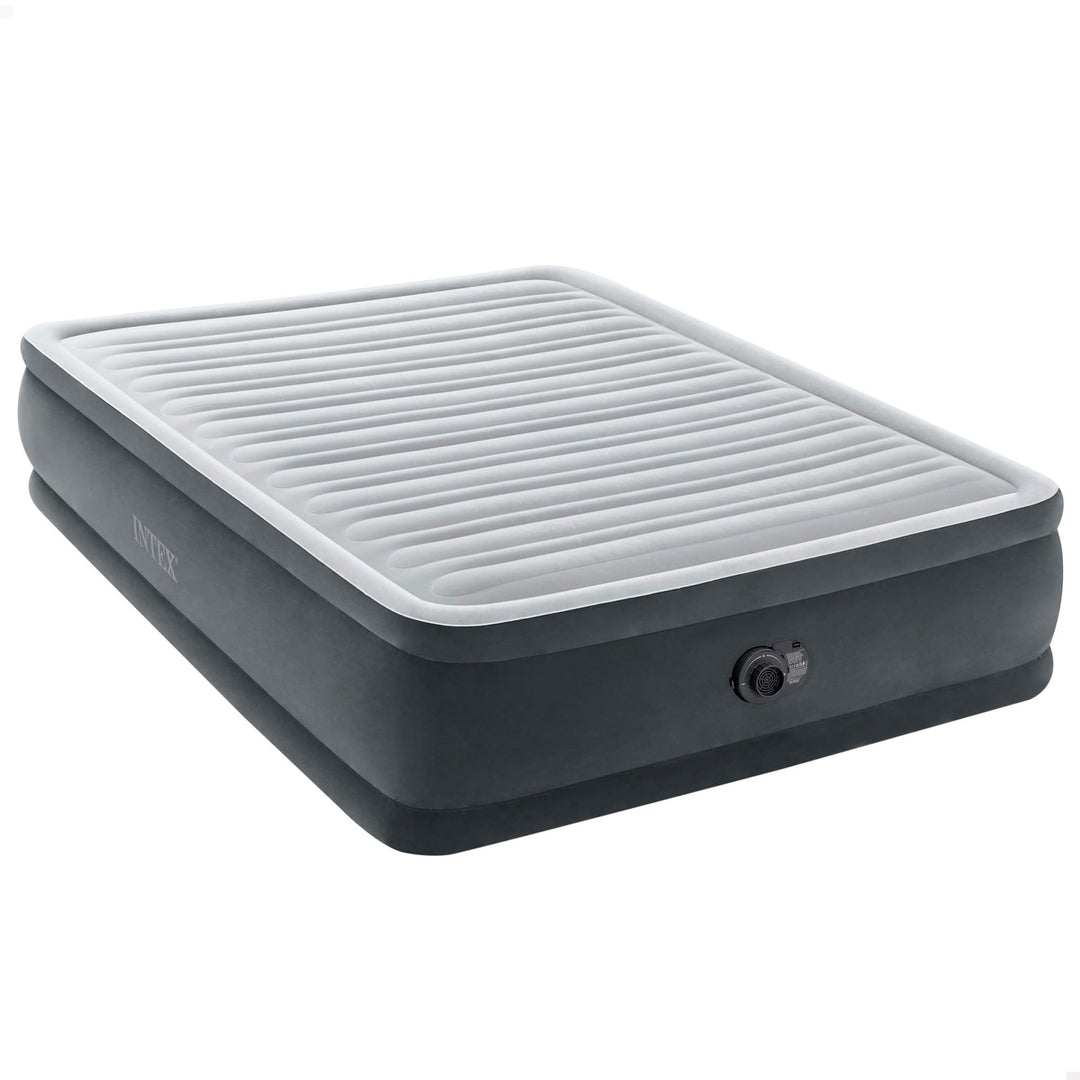 Luftbett Queen Fiber-Tech 152x203x46 cm mit integrierter Pumpe