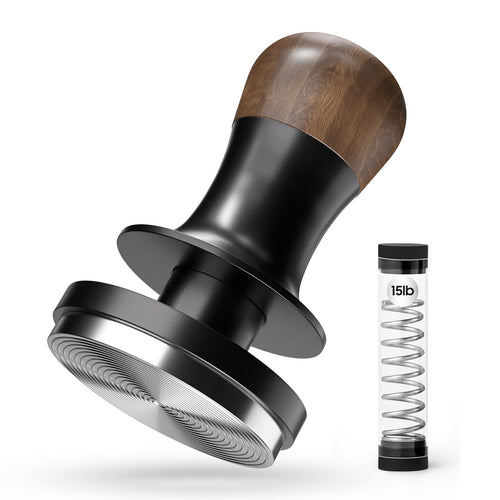 Espresso Tamper 58,35 mm Konstanter Druck 15/30 lbs mit Klick-Feedback